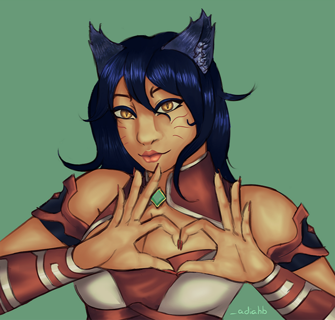 Fanart Ahri, 2024