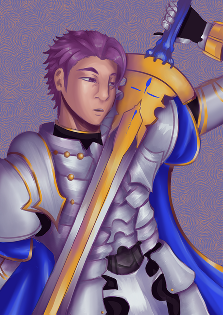 Fanart Lancelot, FGO, 2025